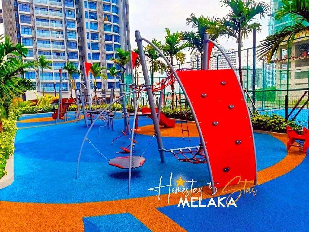 5 Stars Bali Residence Homestay Malacca Διαμέρισμα