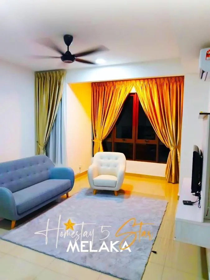 5 Stars Bali Residence Homestay Malacca Διαμέρισμα